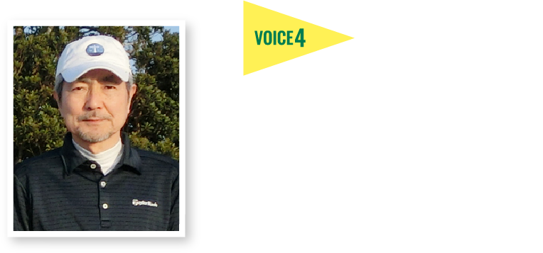 I reduced my 3-putts! S. H., 65, Male