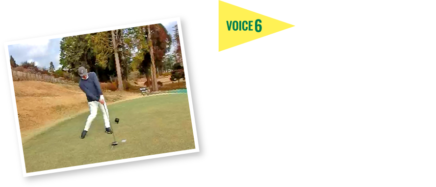 I improved my distance and score! M. T., 38, Male